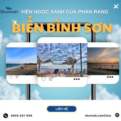 Biển Bình Sơn – Viên Ngọc Xanh Tuyệt Đẹp