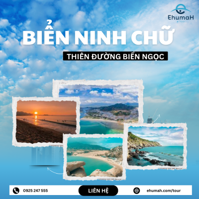 BÃI BIỂN NINH CHỮ – THIÊN ĐƯỜNG BIỂN NGỌC