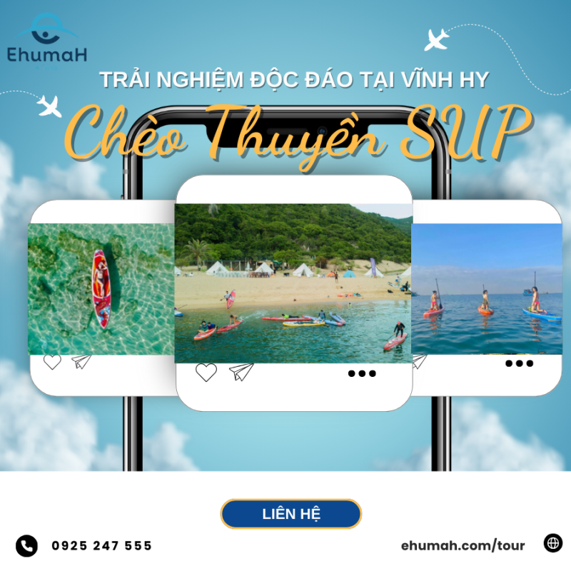 CHÈO SUP VĨNH HY – HÀNH TRÌNH KHÁM PHÁ BIỂN CẢ